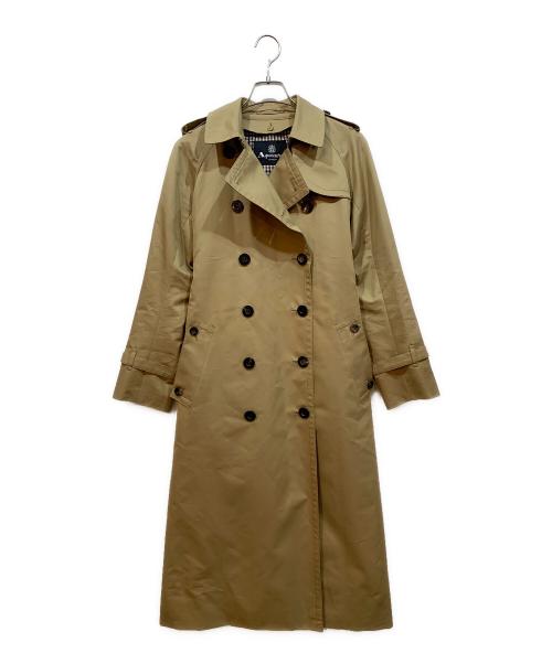 Aquascutum（アクアスキュータム）Aquascutum (アクアスキュータム) ライナー付トレンチコート ベージュ サイズ:6の古着・服飾アイテム