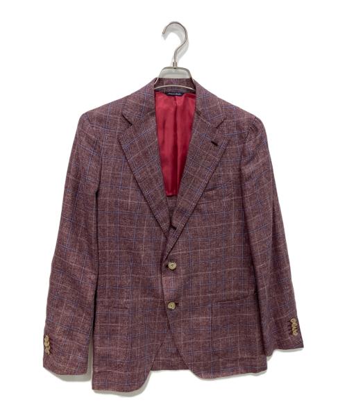 gabo NAPOLI（ガボナポリ）gabo NAPOLI (ガボナポリ) TOTO'テーラードジャケット パープル サイズ:46の古着・服飾アイテム