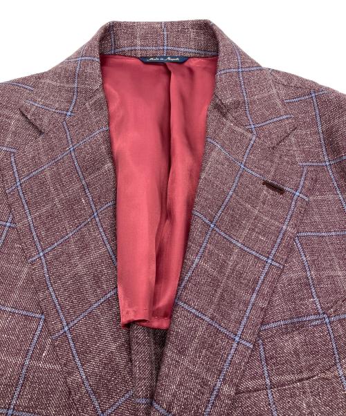gabo NAPOLI（ガボナポリ）gabo NAPOLI (ガボナポリ) TOTO'テーラードジャケット パープル サイズ:46の古着・服飾アイテム