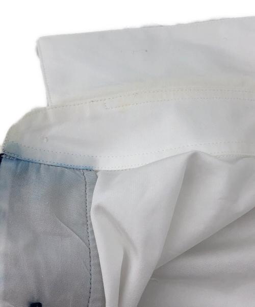 DIOR HOMME（ディオール オム）DIOR HOMME (ディオール オム) BEE刺繍長袖シャツ ホワイト サイズ:37の古着・服飾アイテム