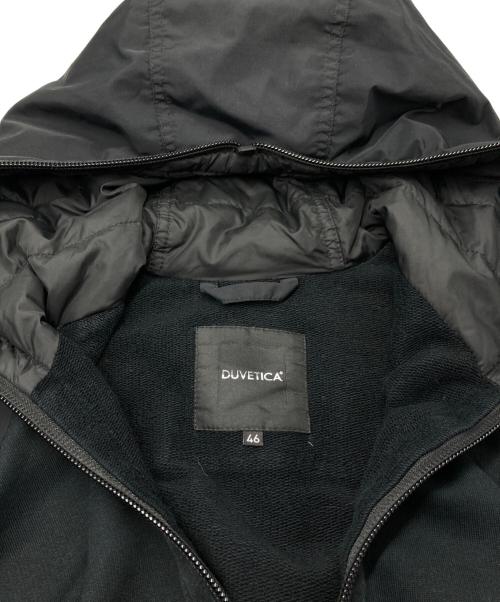DUVETICA（デュベティカ）DUVETICA (デュベティカ) ジップパーカー ブラック サイズ:46の古着・服飾アイテム
