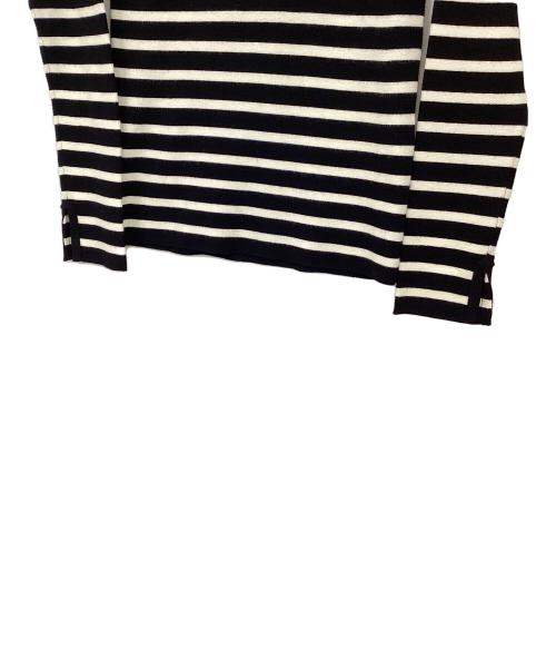 MADISON BLUE（マディソンブルー）MADISON BLUE (マディソンブルー) ボーダーニット ブラック×ホワイト サイズ:XSの古着・服飾アイテム