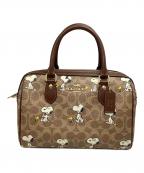 COACH×PEANUTSコーチ×ピーナッツ）の古着「コーチ/ピーナッツ/ローワンサッチェル/CBM33/2WAYバッグ」