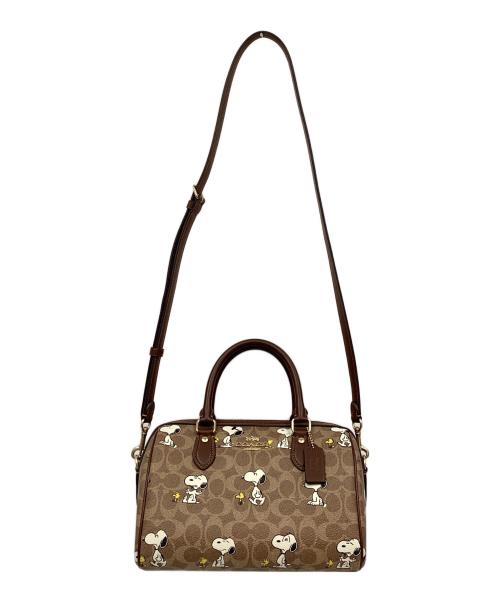 COACH（コーチ）COACH (コーチ) PEANUTS (ピーナッツ) コーチ/ピーナッツ/ローワンサッチェル/CBM33/2WAYバッグの古着・服飾アイテム