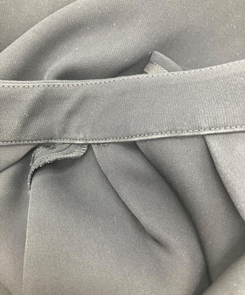 ENFOLD（エンフォルド）ENFOLD (エンフォルド) PEツイルストレッチフレンチタックワンピース ブラック サイズ:36の古着・服飾アイテム