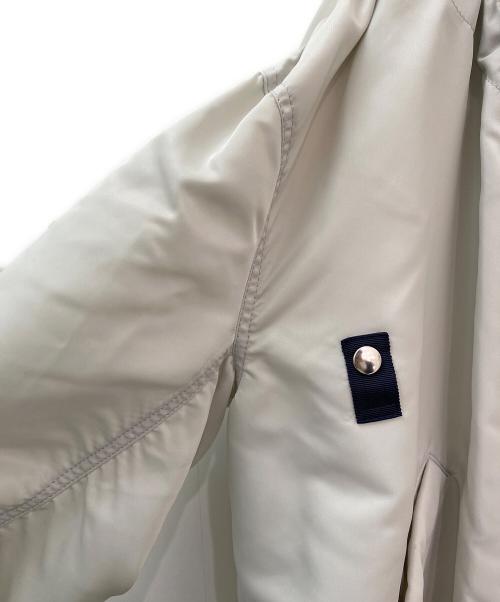 sacai（サカイ）sacai (サカイ) MA-1×Melton Jacket ネイビー×グレー サイズ:2の古着・服飾アイテム