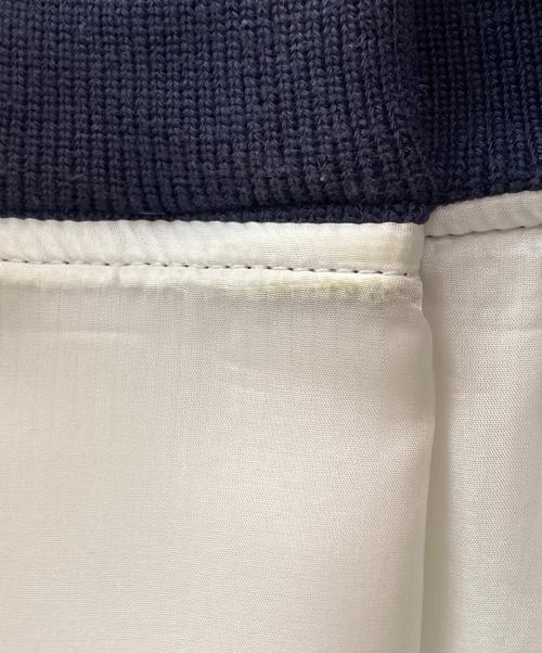 sacai（サカイ）sacai (サカイ) MA-1×Melton Jacket ネイビー×グレー サイズ:2の古着・服飾アイテム