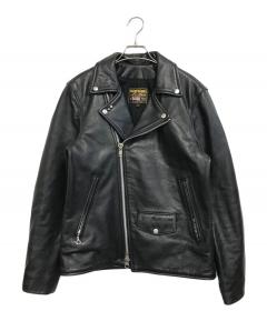 中古・古着通販】AVIREX (アヴィレックス) レザーライダースジャケット