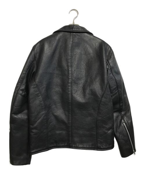 VANSON（バンソン）VANSON (バンソン) レザーライダースジャケット ブラック サイズ:38の古着・服飾アイテム