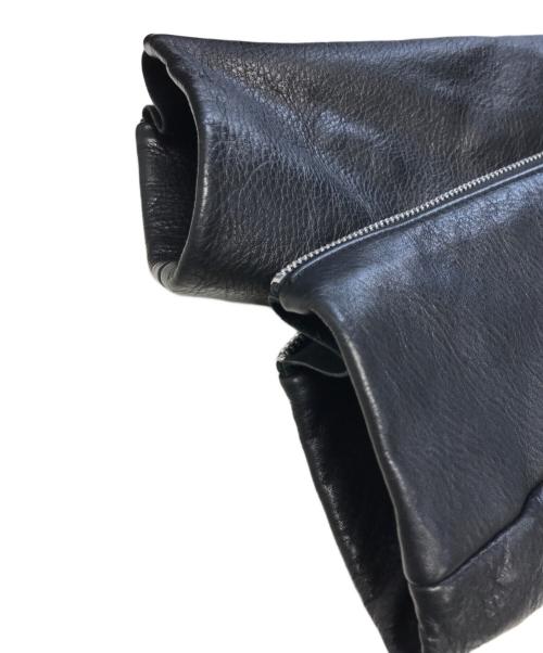 VANSON（バンソン）VANSON (バンソン) レザーライダースジャケット ブラック サイズ:38の古着・服飾アイテム