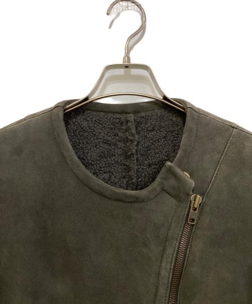 32PARADIS（トラントドゥ パラディ）32PARADIS (トラントドゥ パラディ) ムートンコート グレー サイズ:FREEの古着・服飾アイテム