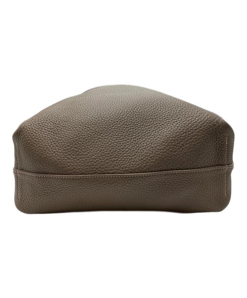 MOYNAT（モワナ）MOYNAT (モワナ) リバーシブルトートバッグ ベージュ/ダークブラウンの古着・服飾アイテム