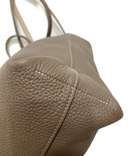 MOYNAT（モワナ）MOYNAT (モワナ) リバーシブルトートバッグ ベージュ/ダークブラウンの古着・服飾アイテム