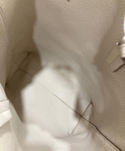 MOYNAT（モワナ）MOYNAT (モワナ) リバーシブルトートバッグ ベージュ/ダークブラウンの古着・服飾アイテム