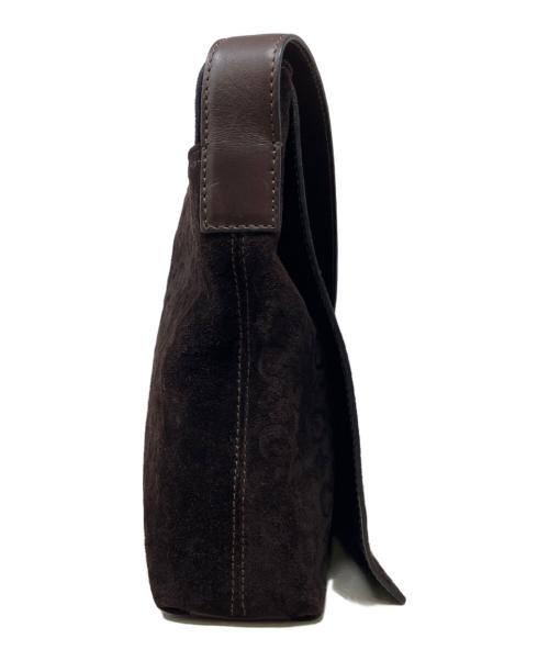 CELINE（セリーヌ）CELINE (セリーヌ) ショルダーバッグ　CELINE（セリーヌ）　Cマカダム　MC99/2 ブラウンの古着・服飾アイテム