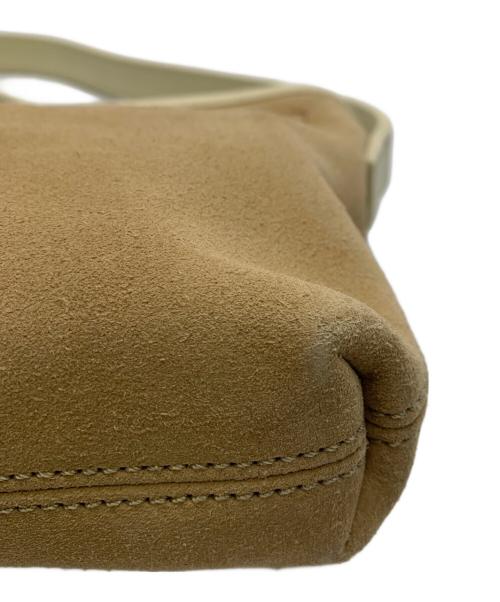 LOEWE（ロエベ）LOEWE (ロエベ) ワンショルダーバッグ ベージュ×ホワイトの古着・服飾アイテム