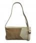LOEWE (ロエベ) ワンショルダーバッグ ベージュ×ホワイト：30000円