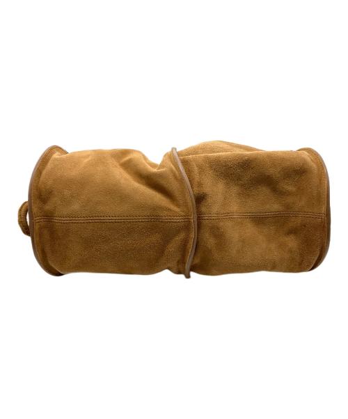 BOTTEGA VENETA（ボッテガベネタ）BOTTEGA VENETA (ボッテガベネタ) ダブルポケットワンショルダーバッグ ブラウンの古着・服飾アイテム