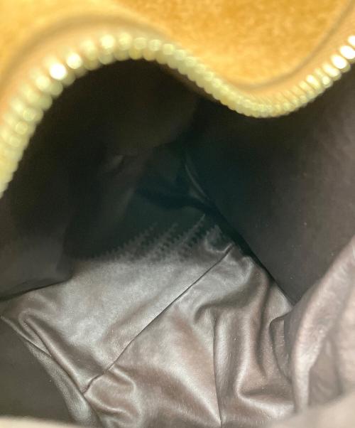 BOTTEGA VENETA（ボッテガベネタ）BOTTEGA VENETA (ボッテガベネタ) ダブルポケットワンショルダーバッグ ブラウンの古着・服飾アイテム