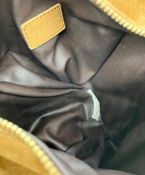 BOTTEGA VENETA（ボッテガベネタ）BOTTEGA VENETA (ボッテガベネタ) ダブルポケットワンショルダーバッグ ブラウンの古着・服飾アイテム