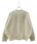 ENFOLD (エンフォルド) CIRCLE CARDIGAN アイボリー サイズ:38：12000円