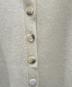 中古・古着 ENFOLD (エンフォルド) CIRCLE CARDIGAN アイボリー サイズ:38：12000円