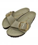 BIRKENSTOCKビルケンシュトック）の古着「Madrid Big Buckle」｜アイボリー