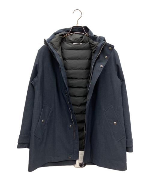 TAKEO KIKUCHI（タケオキクチ）TAKEO KIKUCHI (タケオキクチ) ダウンジャケット ネイビー サイズ:SIZE 2 未使用品の古着・服飾アイテム