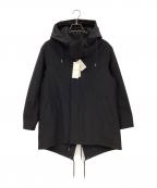 DRESSTERIORドレステリア）の古着「ショートモッズパーカ」｜ブラック