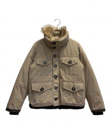 CANADA GOOSE（カナダグース）の古着「HAMILTON ダウンジャケット」｜ベージュ