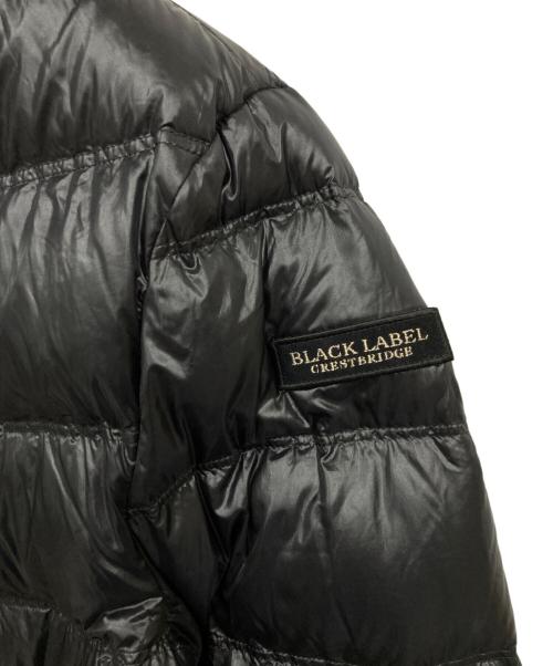 BLACK LABEL CRESTBRIDGE（ブラックレーベル クレストブリッジ）BLACK LABEL CRESTBRIDGE (ブラックレーベル クレストブリッジ) ダウンジャケット ブラック サイズ:LLの古着・服飾アイテム