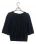 FOXEY（フォクシー）の古着「KNIT TOP CRESCENT」｜ブラック