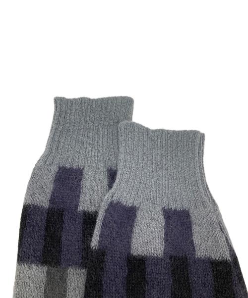 Salvatore Ferragamo（サルヴァトーレ フェラガモ）Salvatore Ferragamo (サルヴァトーレ フェラガモ) クルーネックニット グレー サイズ:XLの古着・服飾アイテム