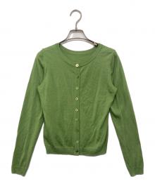 FOXEY（フォクシー）の古着「カシミヤシルク2Wayニット」｜グリーン