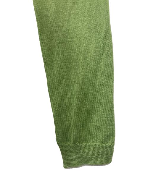 FOXEY（フォクシー）FOXEY (フォクシー) カシミヤシルク2Wayニット グリーン サイズ:40の古着・服飾アイテム