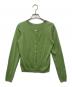 FOXEY（フォクシー）の古着「カシミヤシルク2Wayニット」｜グリーン
