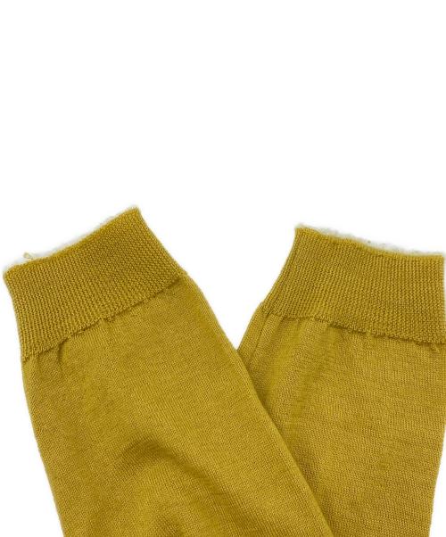 FOXEY（フォクシー）FOXEY (フォクシー) カシミヤシルク2Wayニット/リュックサンプールセーター イエロー サイズ:40の古着・服飾アイテム