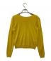 FOXEY (フォクシー) カシミヤシルク2Wayニット/リュックサンプールセーター イエロー サイズ:40：7000円