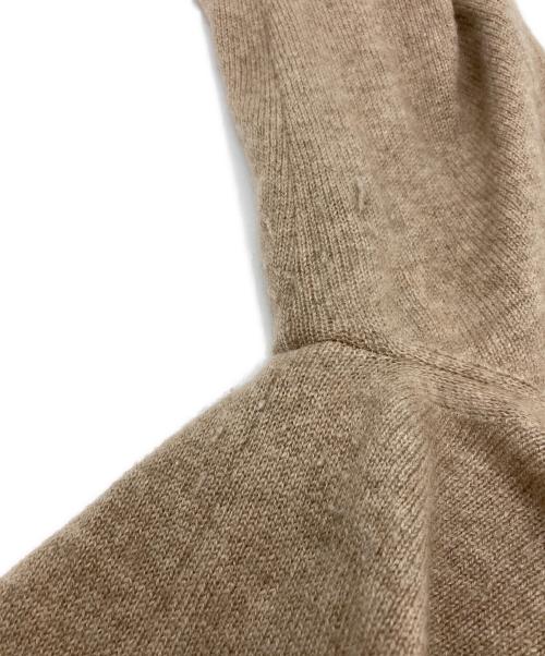 FOXEY（フォクシー）FOXEY (フォクシー) ミンクファー付カシミヤカーディガン シナモン サイズ:40の古着・服飾アイテム