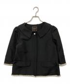 FOXEYフォクシー）の古着「Peter Pan Pearl Jacket」｜ブラック