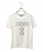 Christian Diorクリスチャン ディオール）の古着「J'ADIOR 8ロゴ 半袖Tシャツ」｜ホワイト