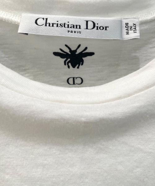 Christian Dior（クリスチャン ディオール）Christian Dior (クリスチャン ディオール) J'ADIOR 8ロゴ 半袖Tシャツ ホワイト サイズ:Sの古着・服飾アイテム