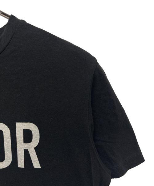 Christian Dior（クリスチャン ディオール）Christian Dior (クリスチャン ディオール) J’ADIOクルーネックカットソー/クリスチャンディオール CHRISTIAN DIOR J'ADIOR 8 ブラック サイズ:Ｓの古着・服飾アイテム