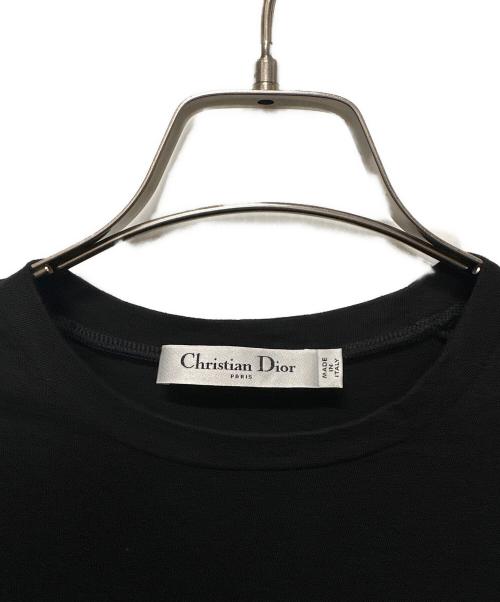 Christian Dior（クリスチャン ディオール）Christian Dior (クリスチャン ディオール) J’ADIOクルーネックカットソー/クリスチャンディオール CHRISTIAN DIOR J'ADIOR 8 ブラック サイズ:Ｓの古着・服飾アイテム