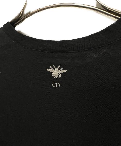 Christian Dior（クリスチャン ディオール）Christian Dior (クリスチャン ディオール) J’ADIOクルーネックカットソー/クリスチャンディオール CHRISTIAN DIOR J'ADIOR 8 ブラック サイズ:Ｓの古着・服飾アイテム