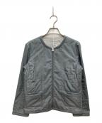 CHANELシャネル）の古着「ジップジャケット」｜グレー