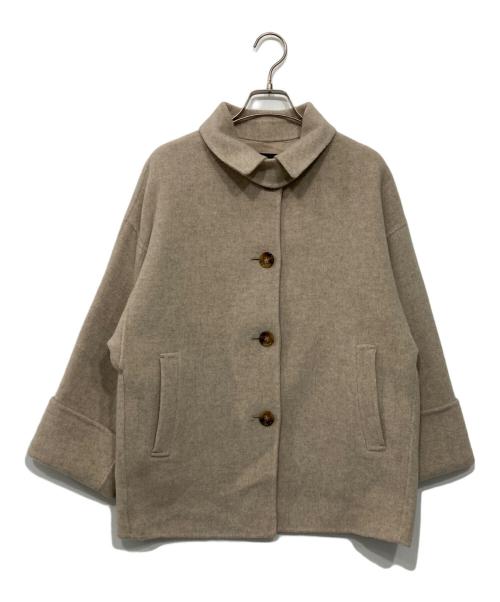 23区（ニジュウサンク）23区 (ニジュウサンク) MANTECOPure リバーステンカラーコート ベージュ サイズ:32の古着・服飾アイテム