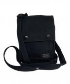 PORTERポーター）の古着「スモーキーショルダーバッグ」｜ブラック