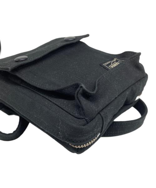 PORTER（ポーター）PORTER (ポーター) スモーキーショルダーバッグ ブラックの古着・服飾アイテム