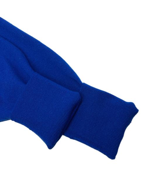 UNTITLED（アンタイトル）UNTITLED (アンタイトル) クルーネックウールニット ブルー サイズ:2 未使用品の古着・服飾アイテム